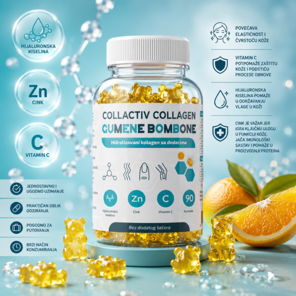 Collactiv gumene bombone 135g/90kom