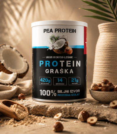 protein graška kokos lešnik 420g