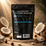 Top protein graška ukus kokos-lešnik 700g – slika 2